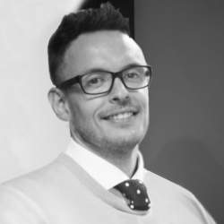 Black and White Portrait of Ben James Smith